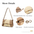Gelanni Hourglass Bag - Grey & Apricot